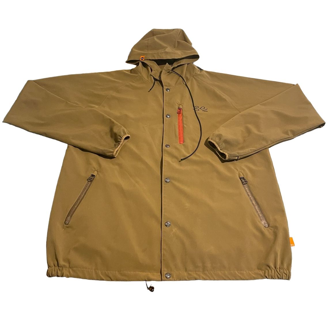 Thirty Two Jacket Men XL Brown Snowboarding Kaldwell Shell Reper Snap Button
