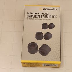 Acoustix Memory Foam Universal Earbuds
