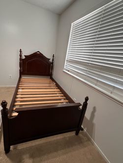 Free Twin Bed Frame with Underbed Storage