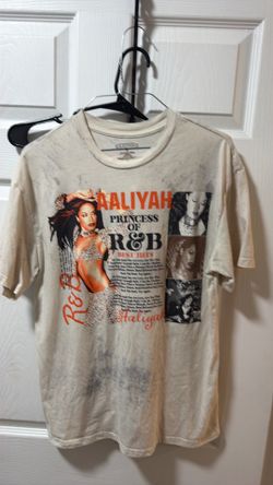 AALIYAH Princess of R&B size Medium T-shirt
