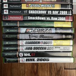 Xbox And Ps2 Games