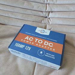 New AC TO DC Converter Power Adapter 6ft