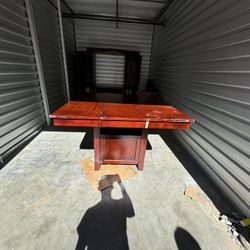 Dining Table With Replaceable Middle Part