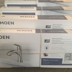 Moen Bathroom faucets (4 Total)