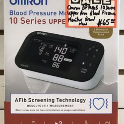Omron BP7465 10 Series Upper Arm Blood Pressure Monitor Brand New 