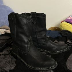 Black Vulcan Boots 