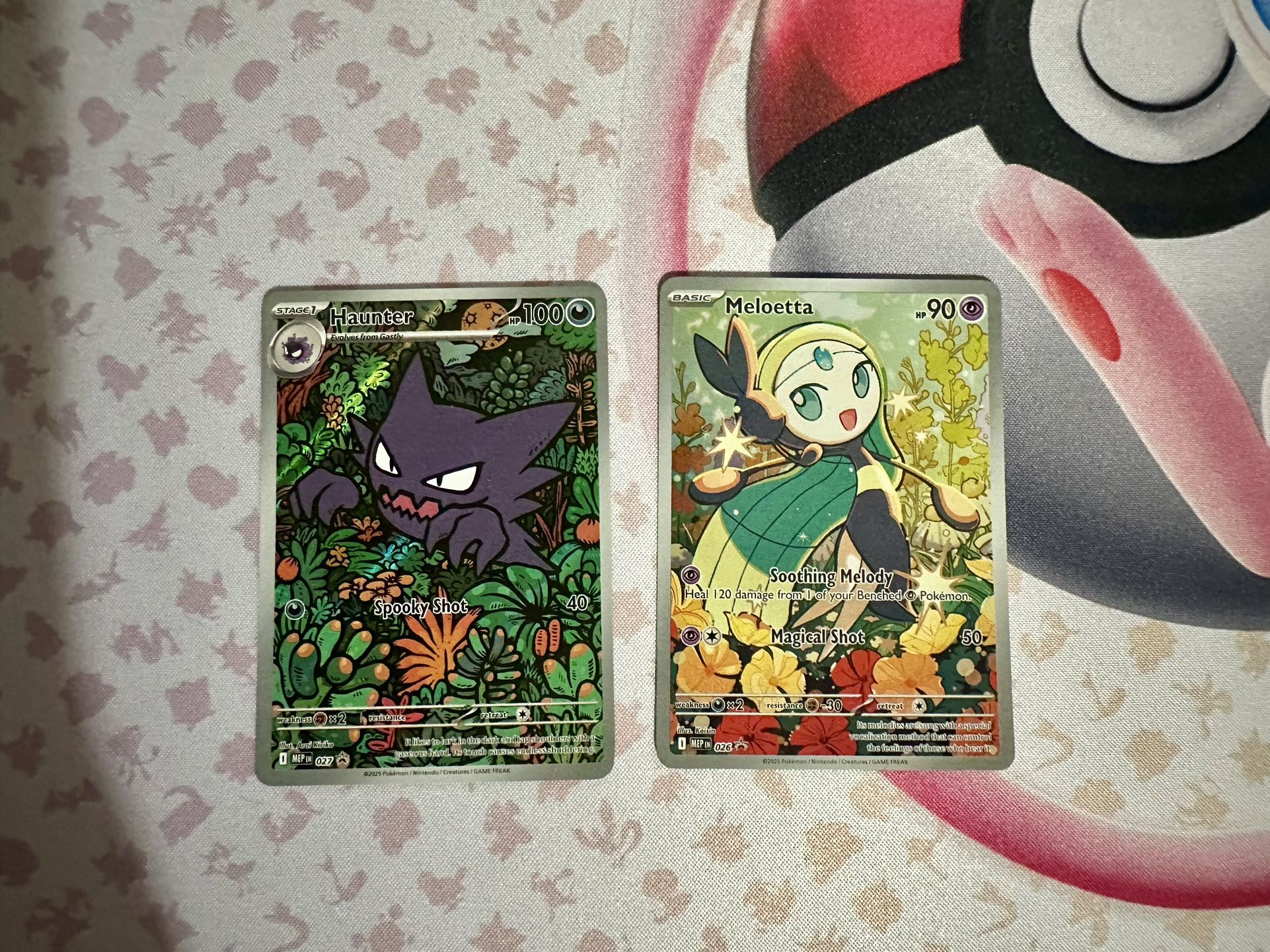 Pokemon Mega Promos: Haunter & Meloetta