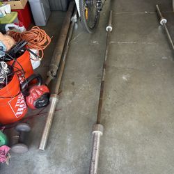 Olympic Barbells $30 Each