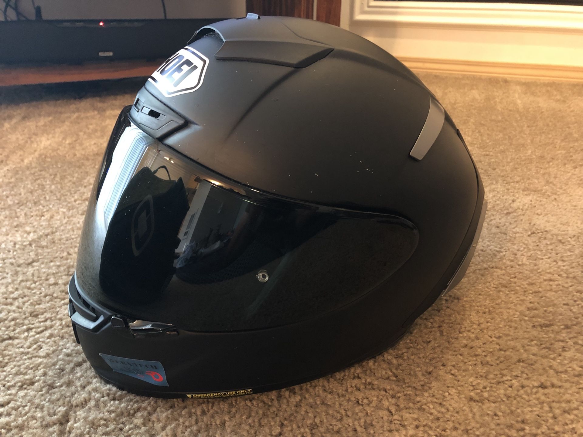 Shoei X-14 Helmet Matte Black