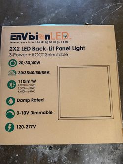 LED light 24x24 inches