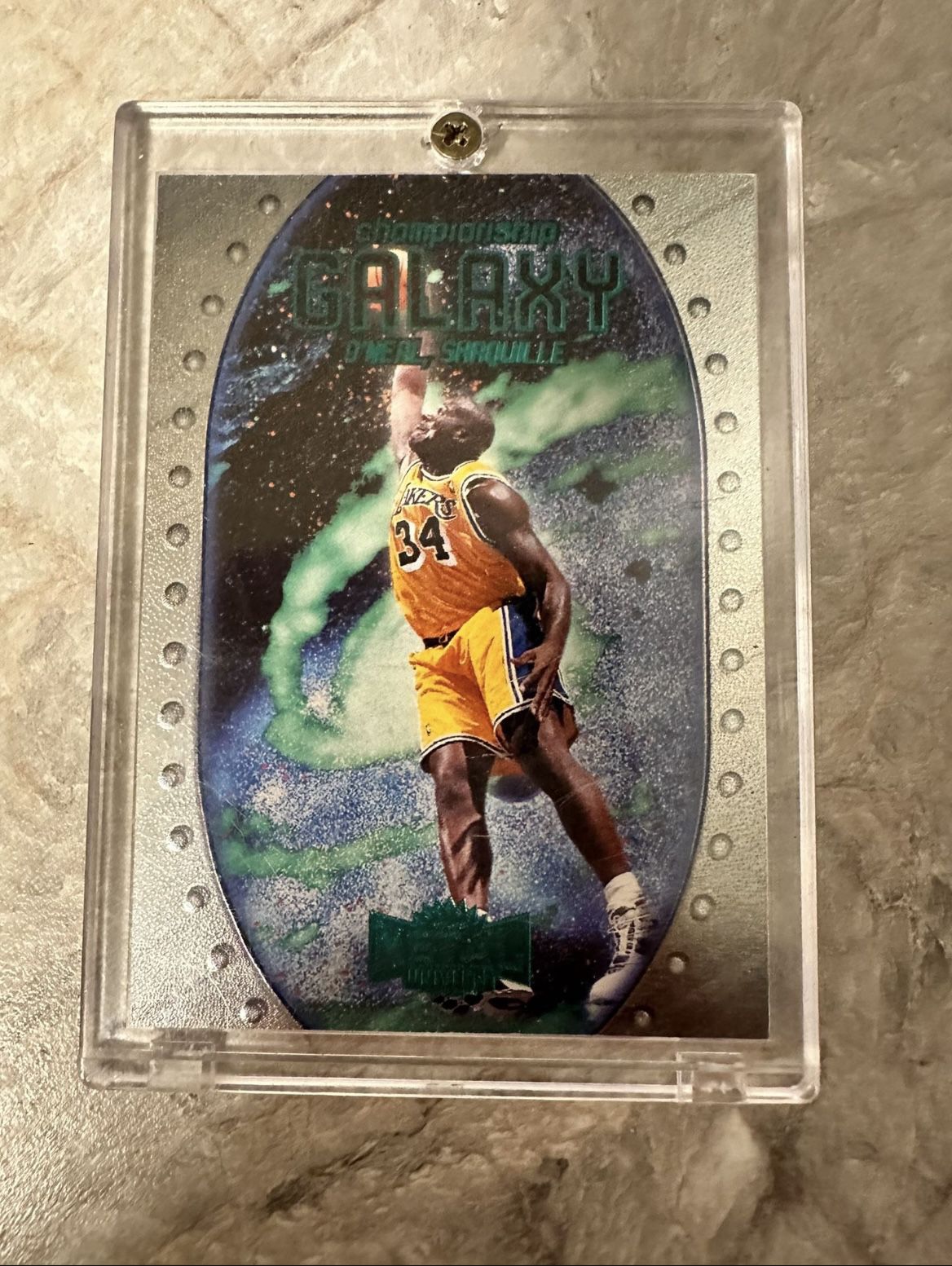 SHAQUILLE O'NEAL 1997 METAL UNIVERSE CHAMPIONSHIP GALAXY 
