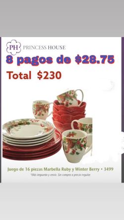 Vajilla Navideña /Christmas Set 