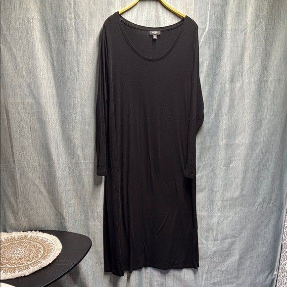 Lord and Taylor casual Black Maxi Dress size 1X