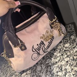 Juicy Couture Pink & Brown Limited Edition Bag 