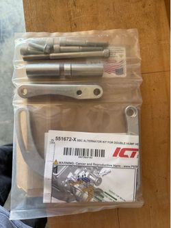 SBC Chevy Alternator Brackets