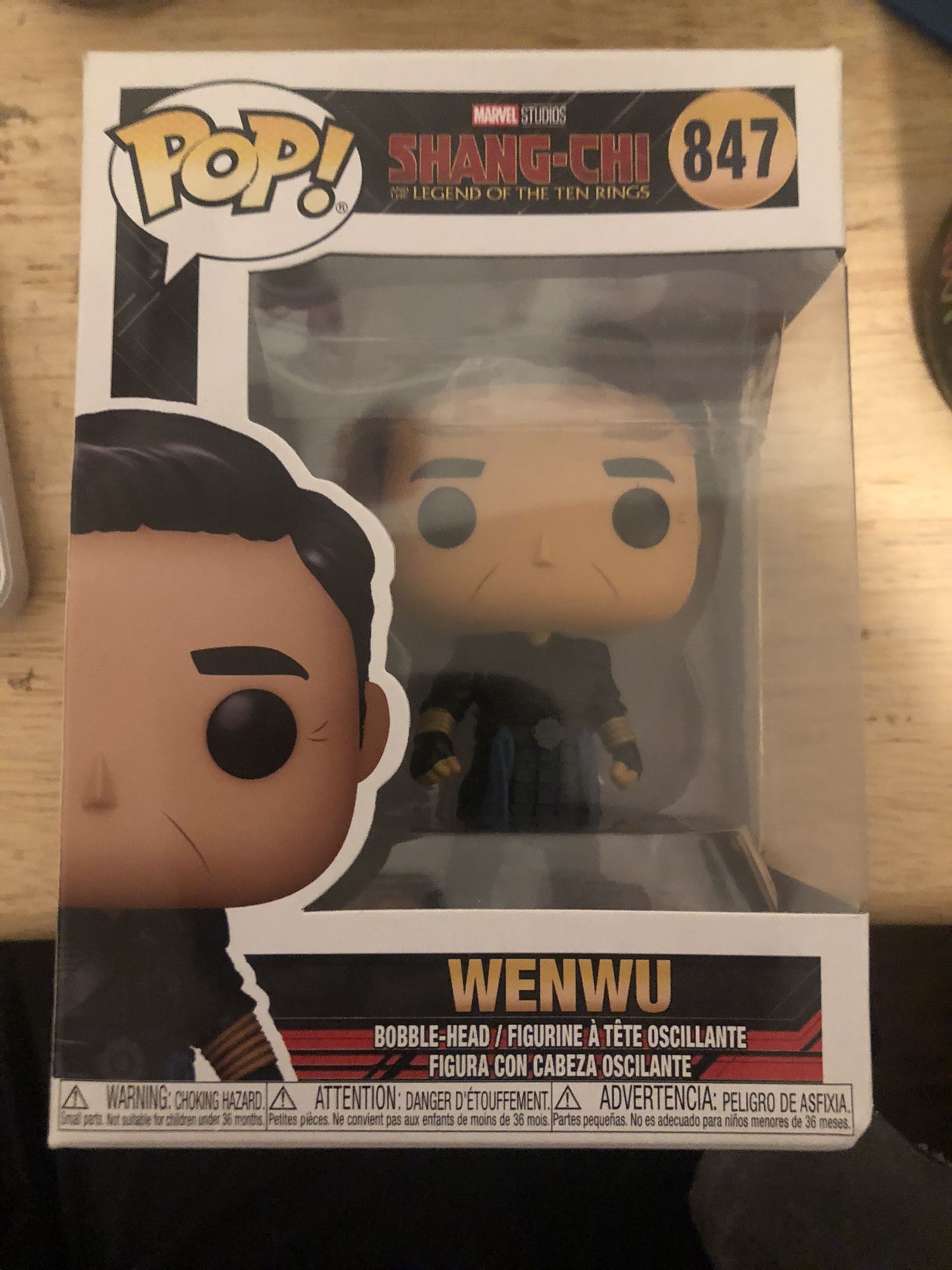 Marvels Shang Chi: Wenwu Pop Figure