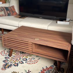 MCM Walnut Coffee Table