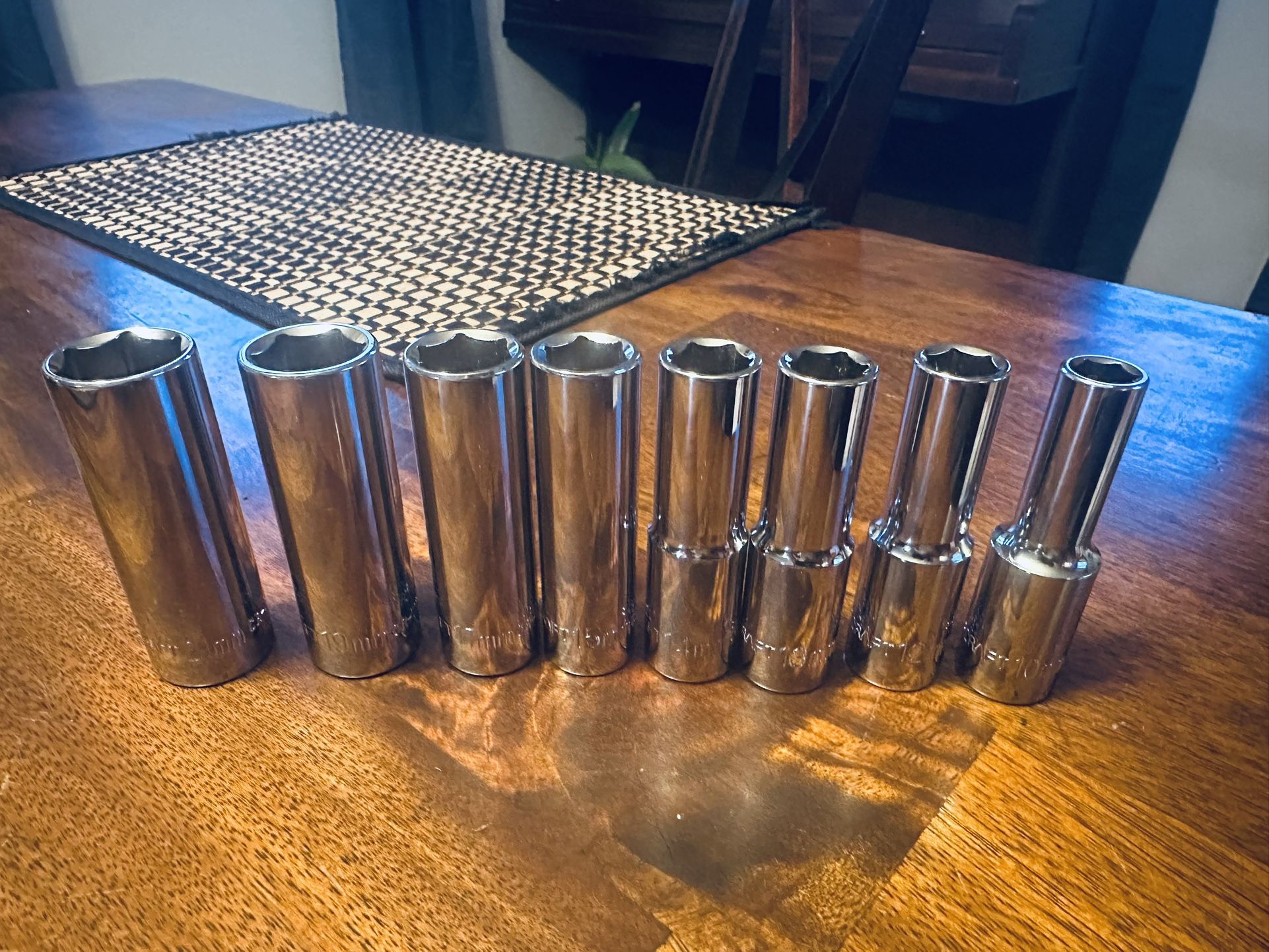 8pc deep socket set