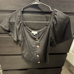 Black Off Shoulder 