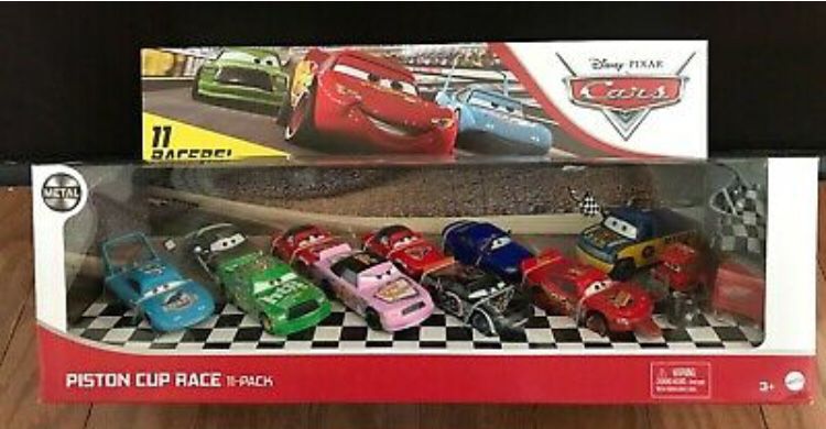 Disney Pixar Cars 2021 METAL 11-pack Piston Cup Race Superfan Mia Tia