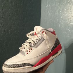 Fire Red Jordan 3