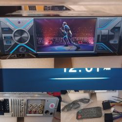 Brand New Single DIN TV Screen Car Stereo 