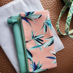 Clutch Or Make Up Bag, New