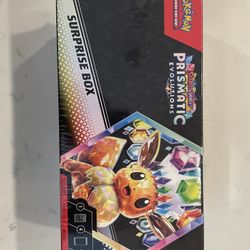 Pokemon TCG Scarlet & Violet Prismatic Evolution Surprise Box