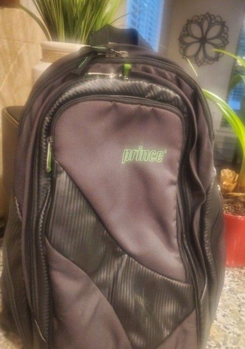 Black Prince Tennis Backpack