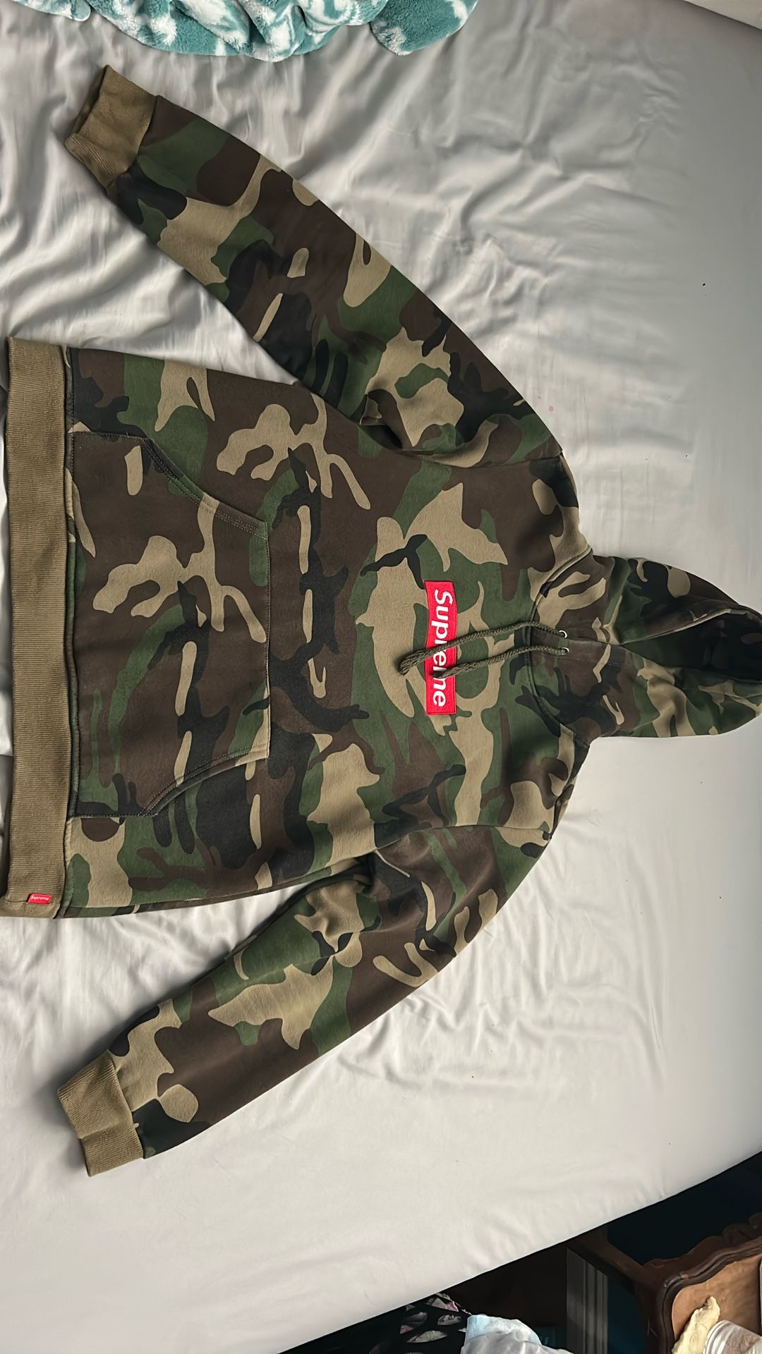 Supreme Box Logo Camo Hoodie