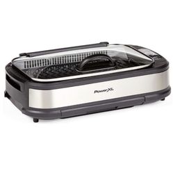 NEW PowerXL Smokeless Grill XL Indoor Outdoor Power Air Fryer BBQ Outdoor Indoor 