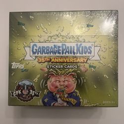 2020 Topps Garbage Pail Kids 35th Anniversary Hobby Box