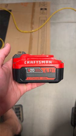 Craftsman 4.0 battery