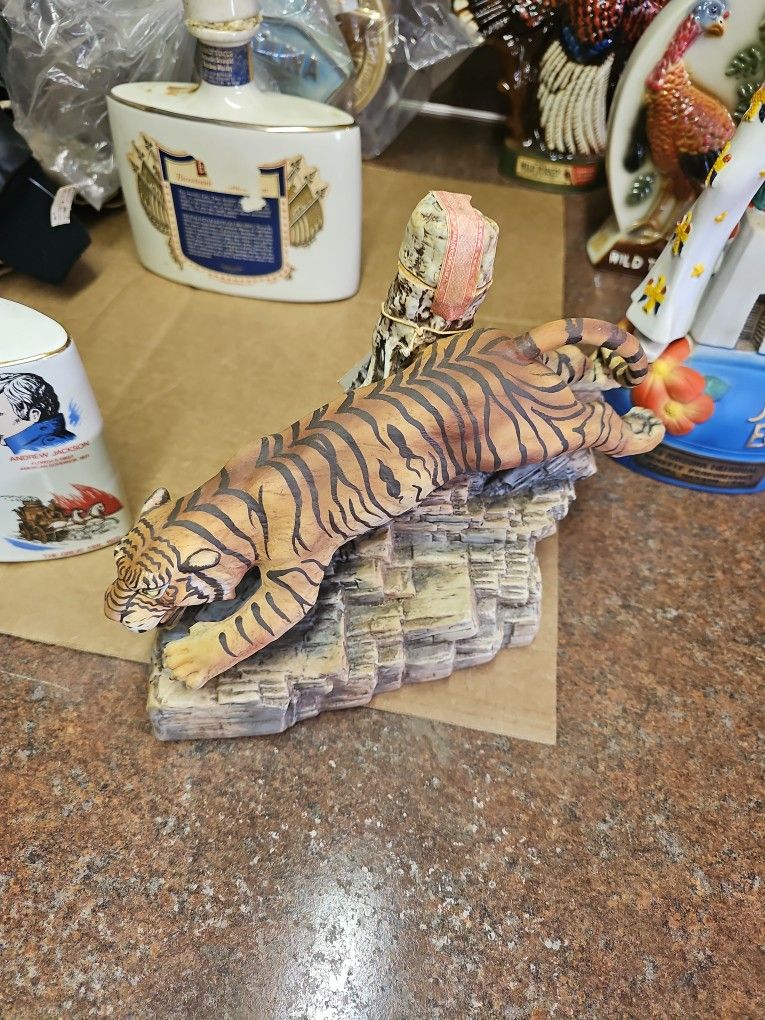 Clemson Tiger Old Bardstown Whiskey Decanter 