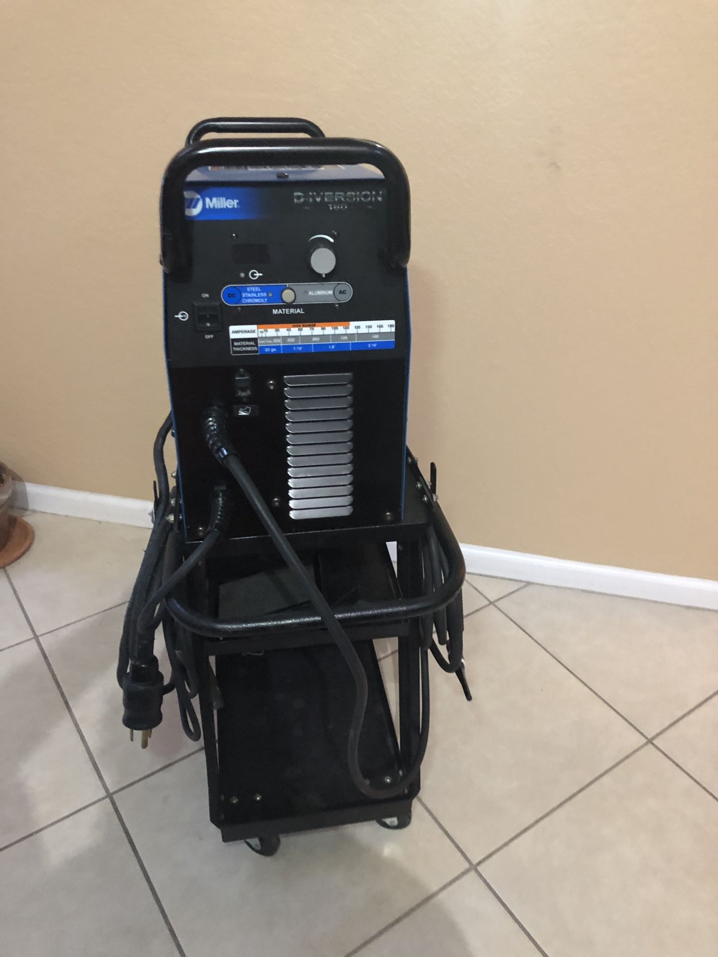 Miller TIG Diversion 180 Welder for Sale in Miramar, FL OfferUp