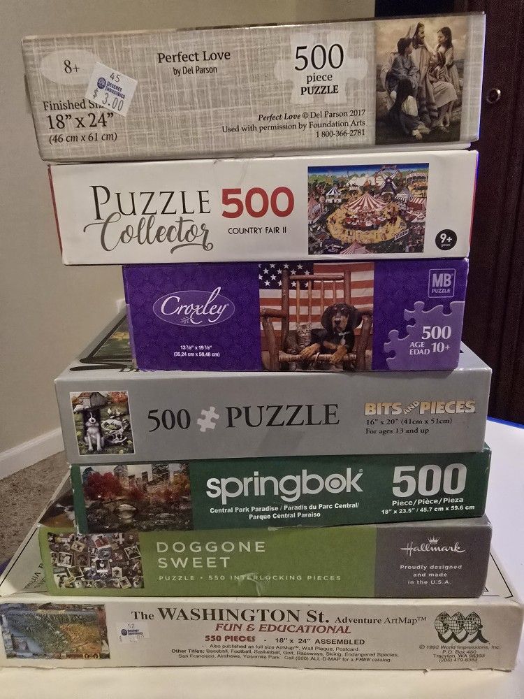 Jigsaw Puzzles Available