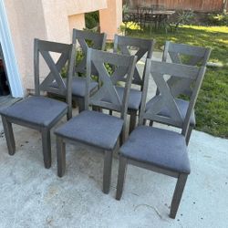 6 Dining  chairs 🪑 