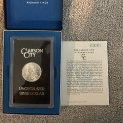 1884 Carson City Silver Dollar Uncirculated 