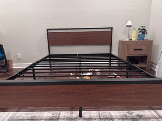 Queen bed frame