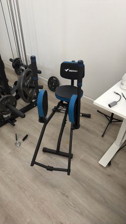 Hip abductor work out machine