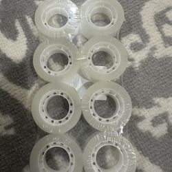 Transparent Tape Rolls 8pcs