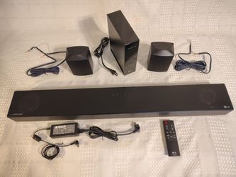 LG SN7R 5.x.2 Channel High Res Audio Sound Bar with Dolby Atmos and Bluetooth