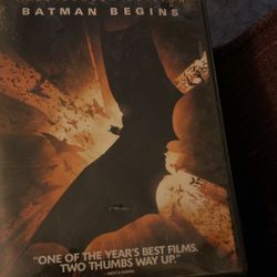 Batman Begins DvD 