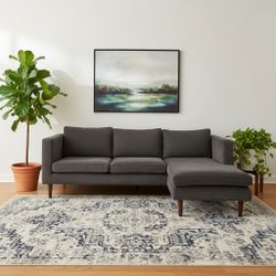 Reversible, mid-century sectional couch 🛻 delivery available🛻