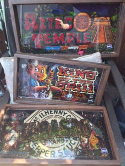 IGT Slot Machine Glass Panels
