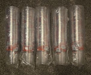 NEW 125 Solo 32 oz. Branded Plastic Cups