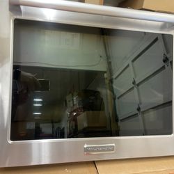 KithenAid Whirlpool 30” stainless oven doors