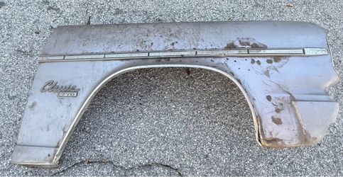 1965 AMC Rambler Classic 770 Left Front Fender Drivers Side - OEM Original Steel