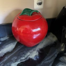 Apple Cookie Jar