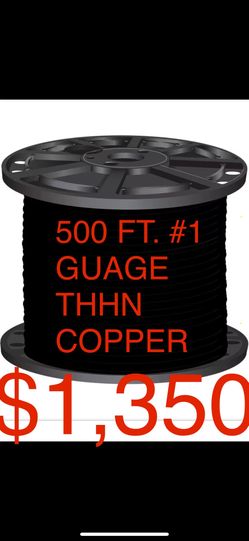 #1 THHN Stranded Copper 500ft 